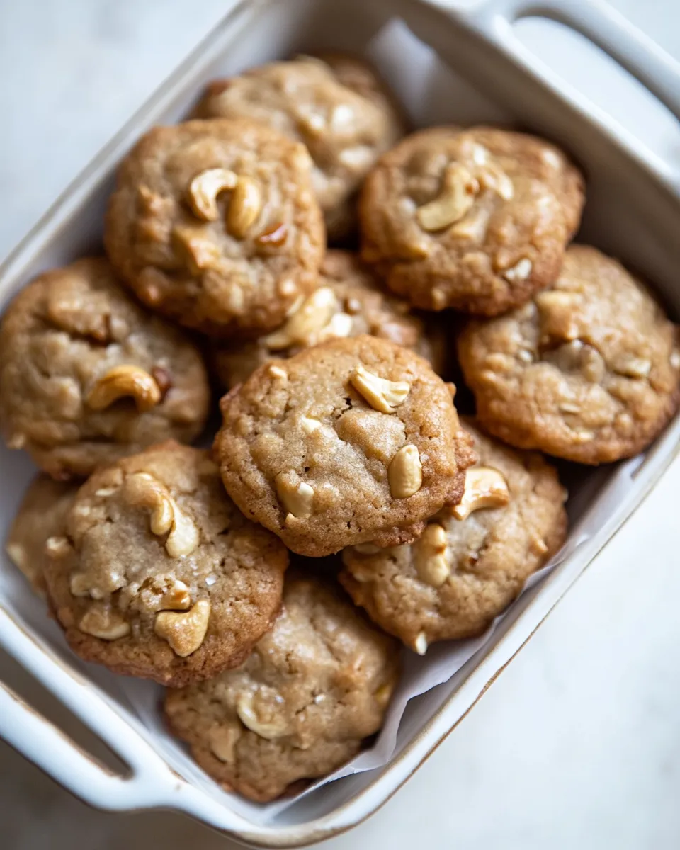 Homemade Cashew Cookies photo