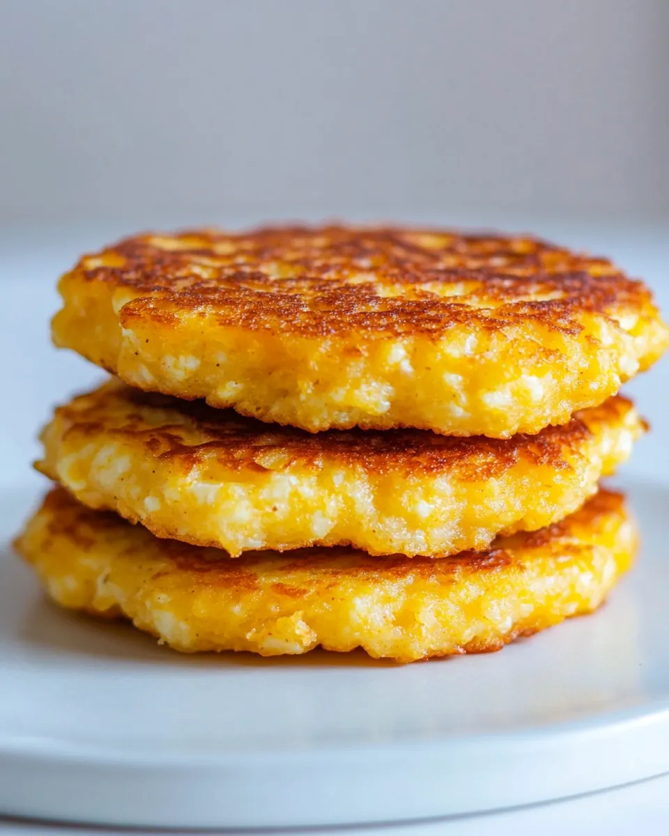 Savory Cauliflower Cheddar Fritters (Pancakes) dish photo