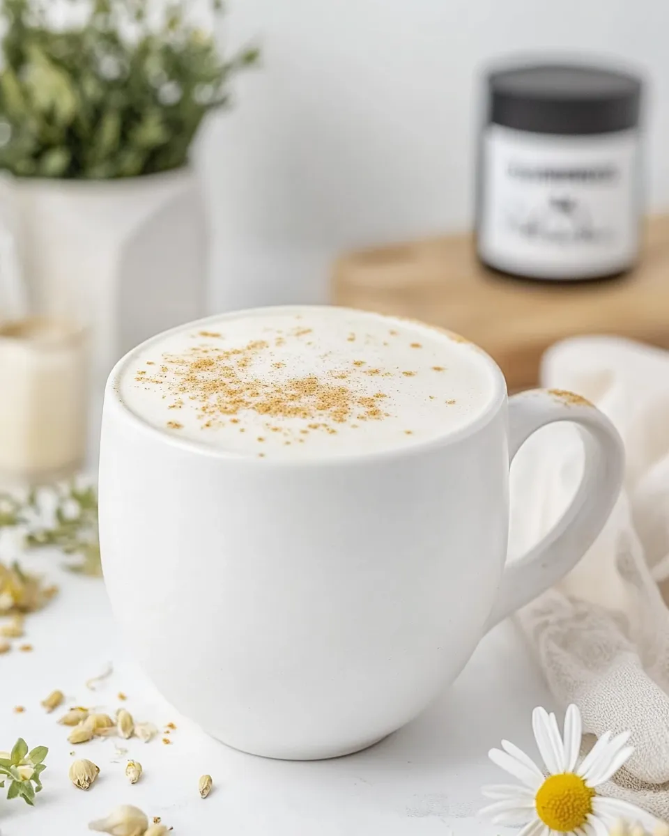 Homemade Chamomile Latte Recipe photo