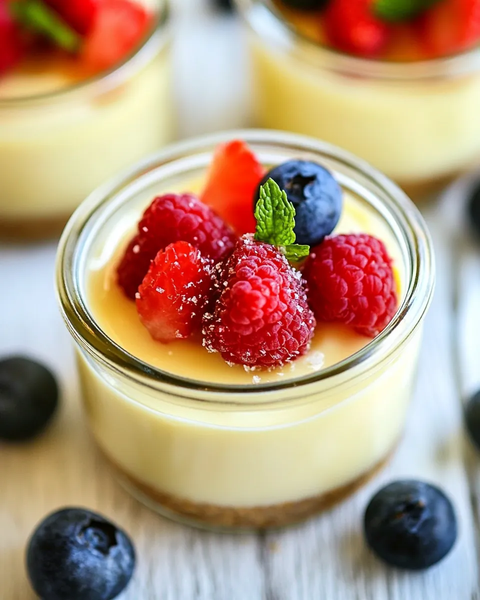 Homemade Cheesecake in a Jar photo