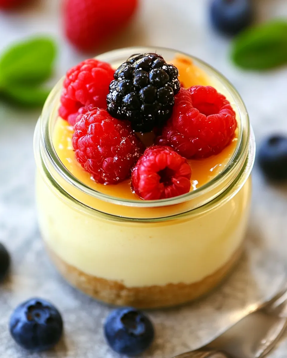 Classic Cheesecake in a Jar image