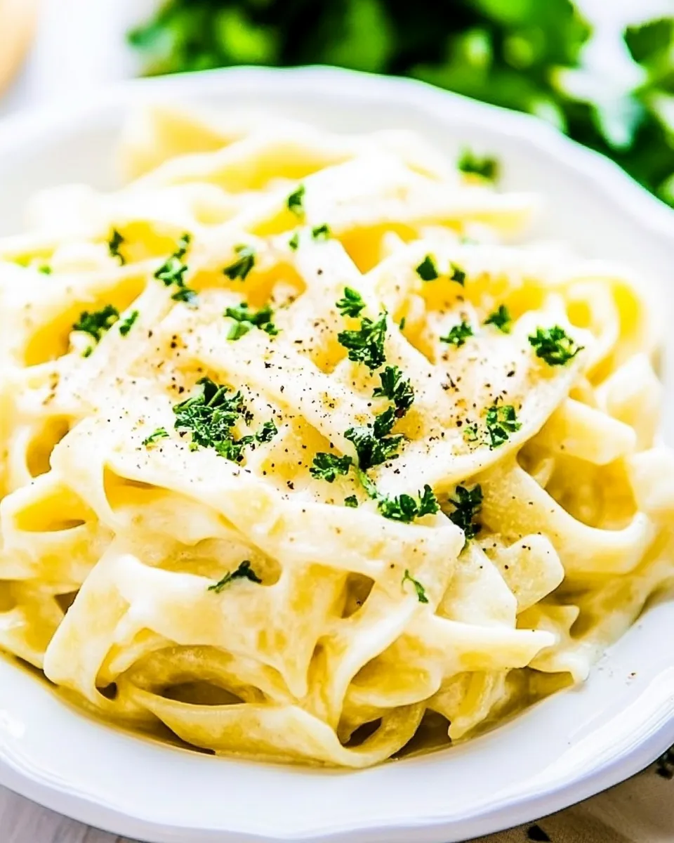 Classic Cheesy Garlic Butter Noodles recipe photo