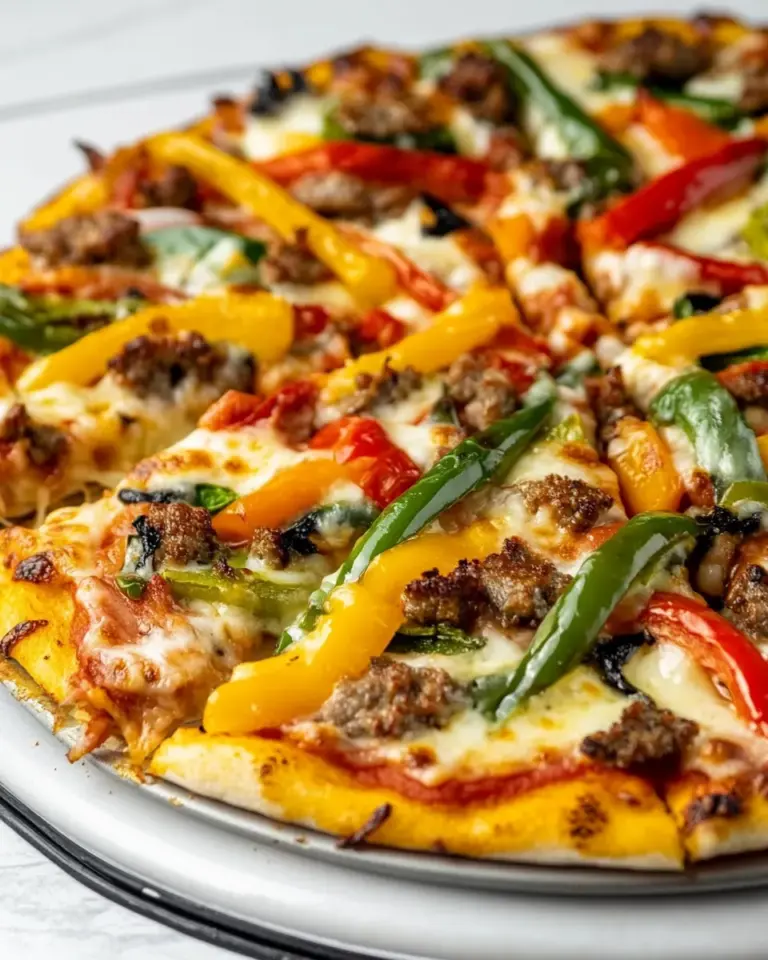 Homemade Cheesy Keto Pan Pizza photo