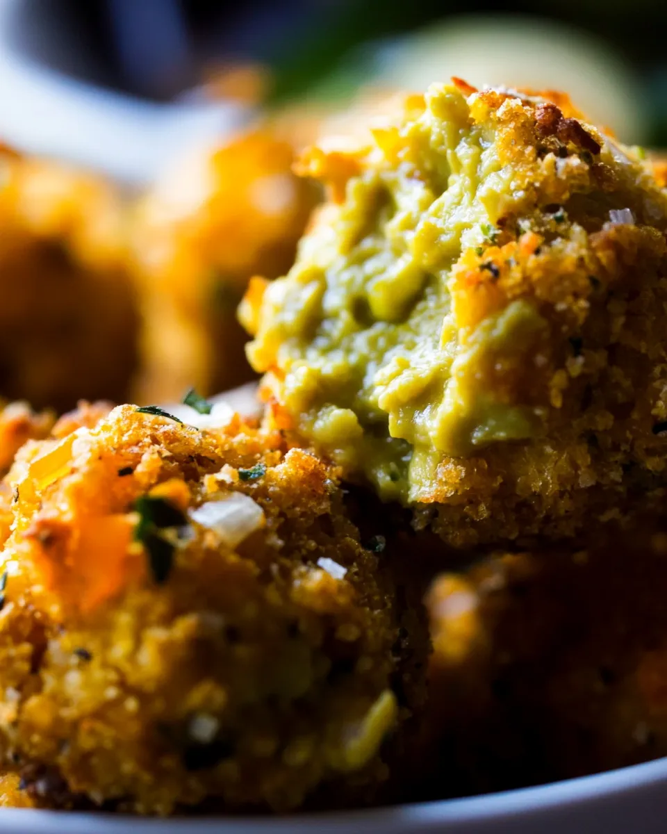 Homemade Cheesy Spicy Hummus-Roasted Chickpeas Bites with Guacamole photo