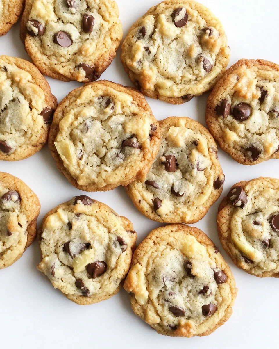 Savory Chewy Potato Chip Chocolate Chip Cookies. shot
