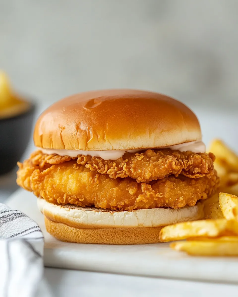 Easy Chick-fil-A Crispy Chicken Sandwich recipe photo