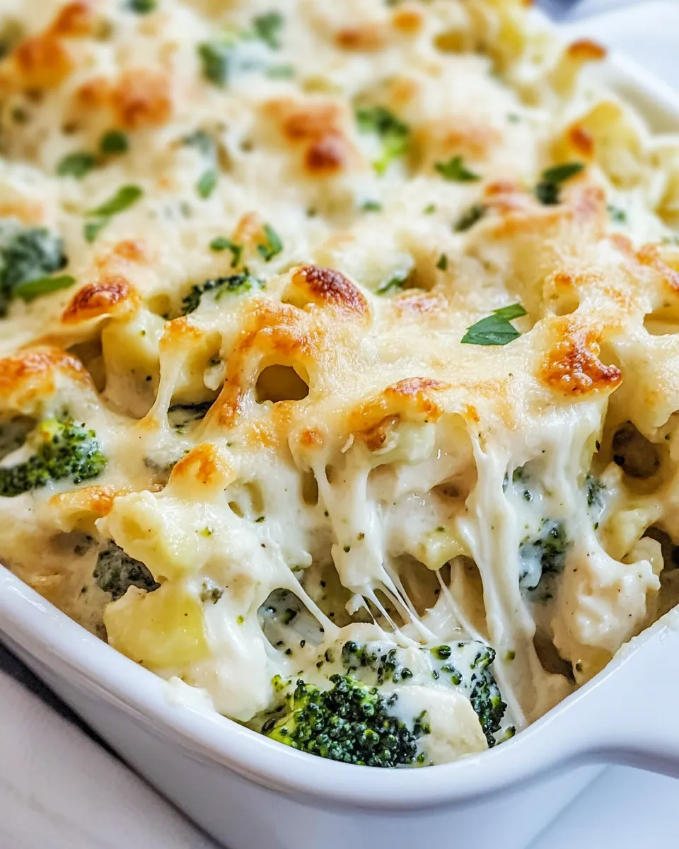 Homemade Chicken Broccoli Alfredo photo