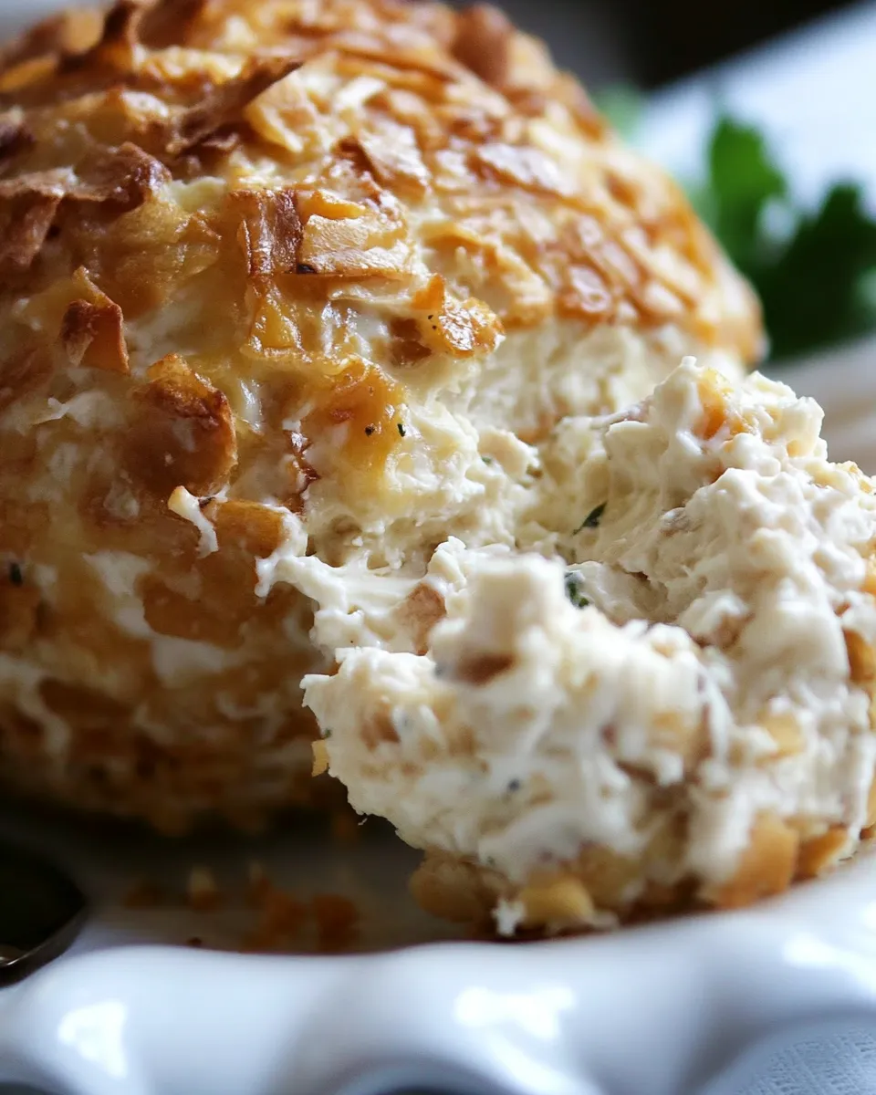Classic Chicken Cheese Ball Recipe image