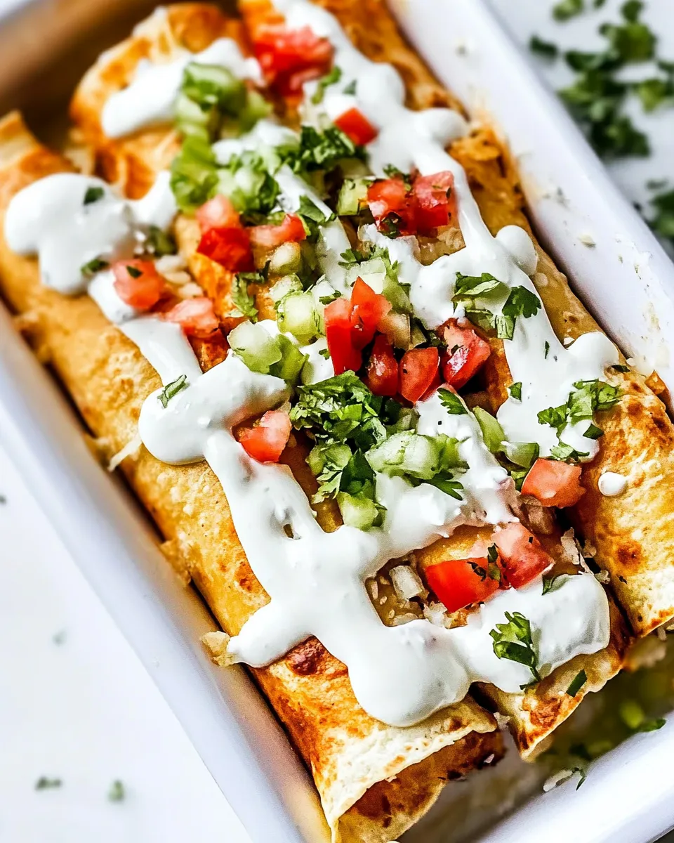 Classic Chicken Flautas image