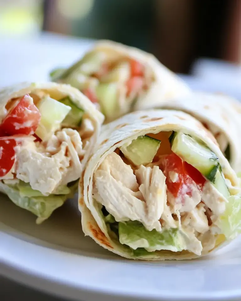 Homemade Chicken Salad Wrap Recipe photo