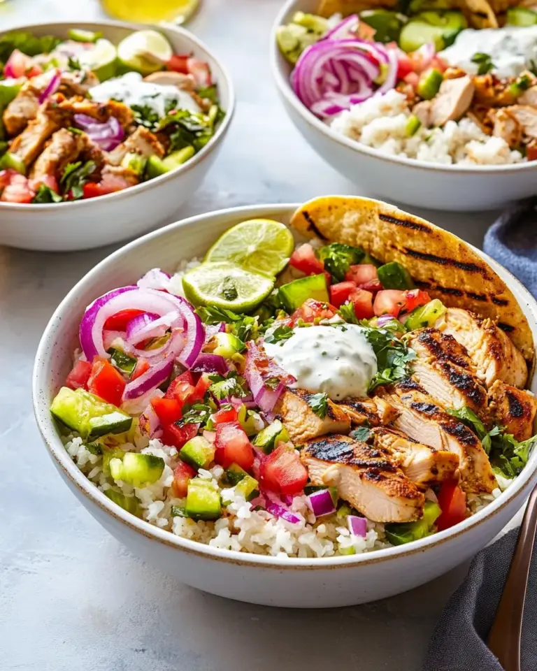 Homemade Chicken Shawarma Bowls photo