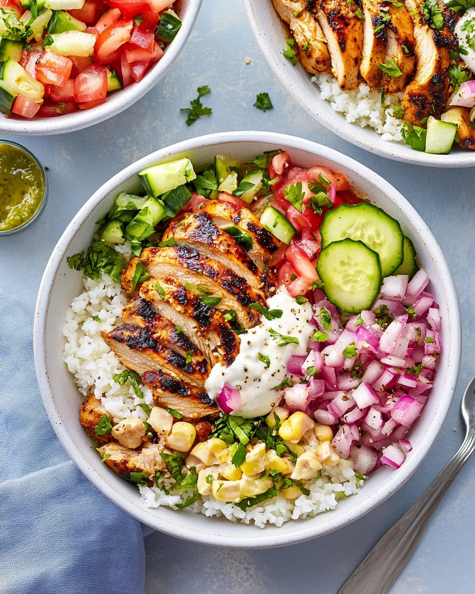 Best Chicken Shawarma Bowls image