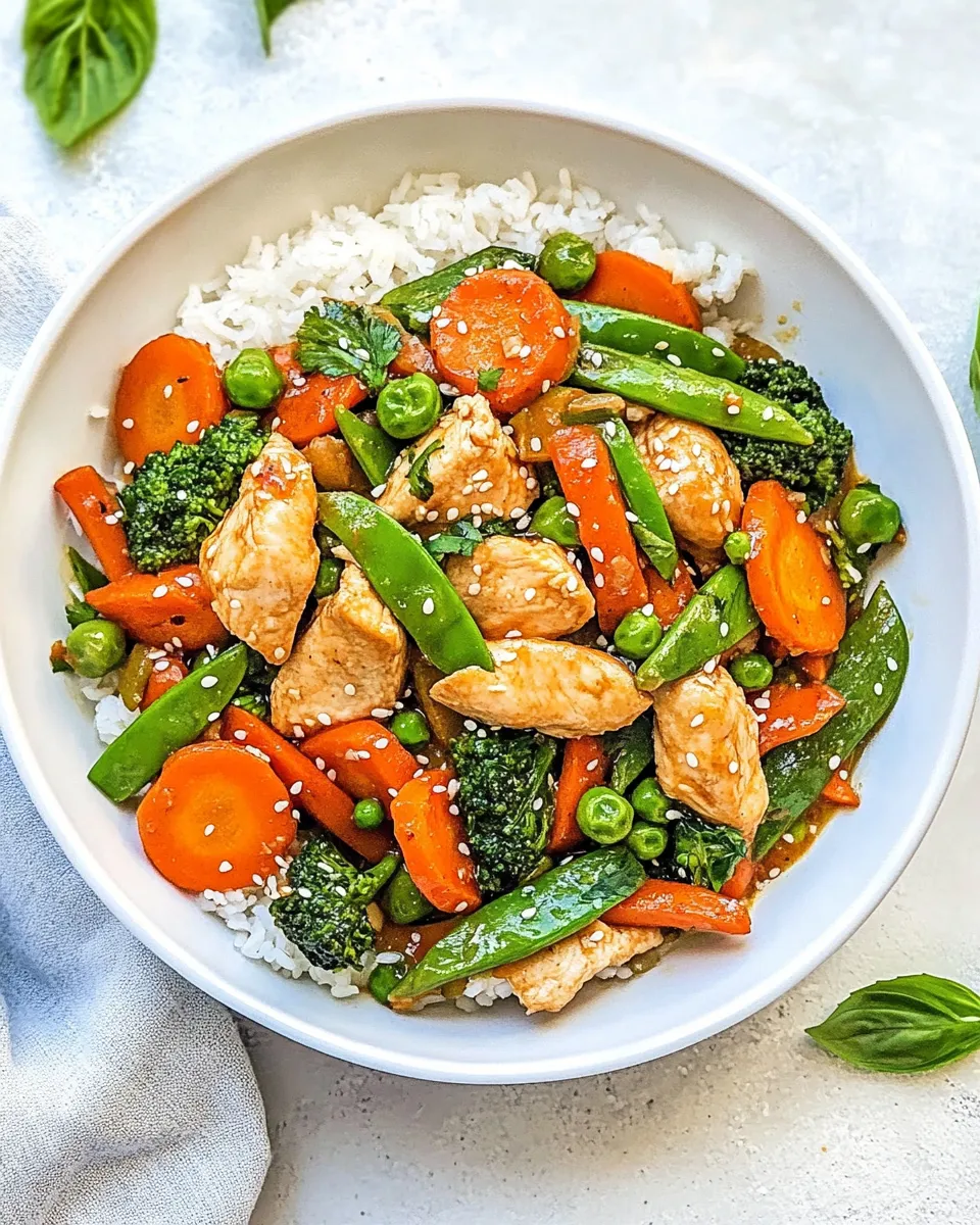 Easy Chicken and Vegetable Stir Fry recipe photo