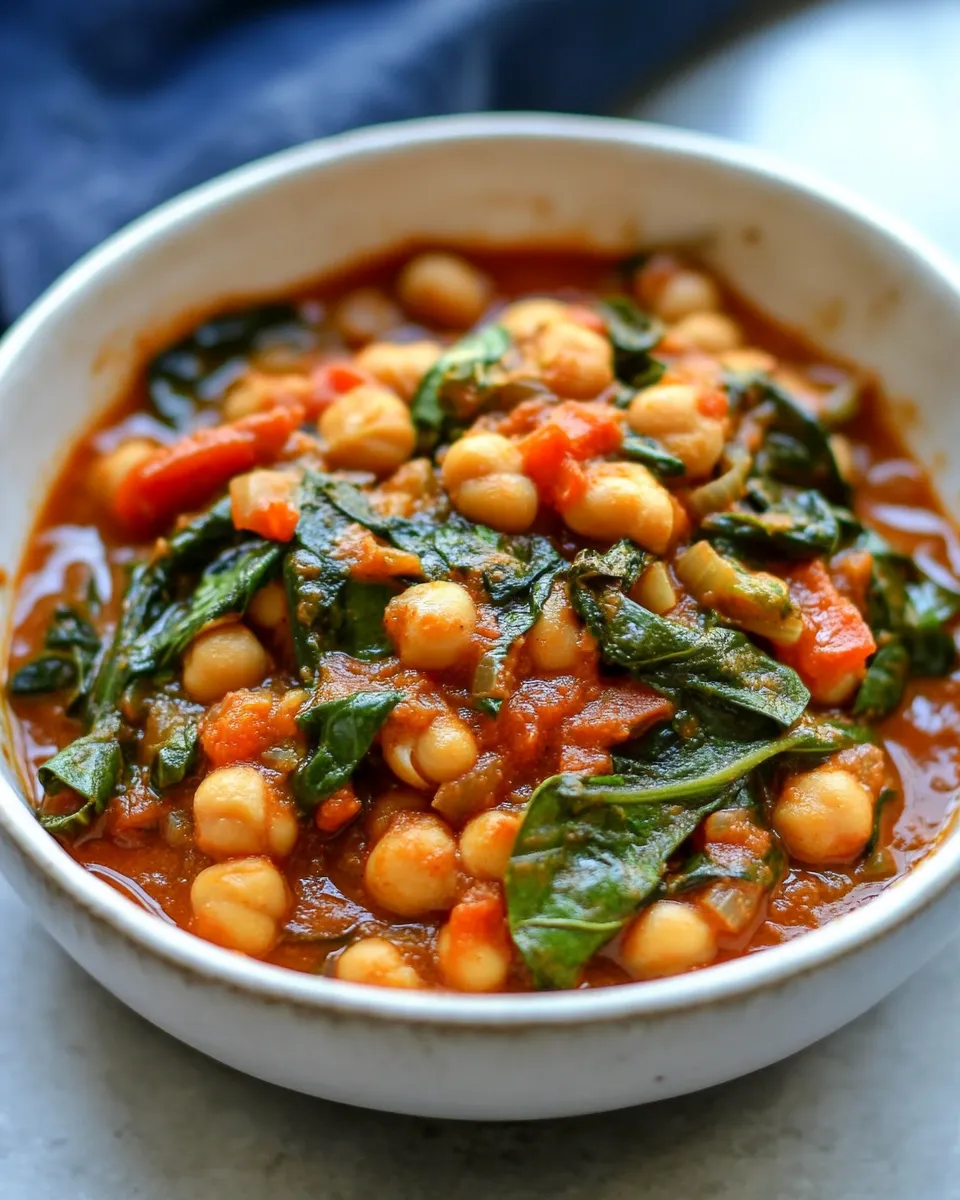 Delicious Chickpea Curry Recipe dish photo