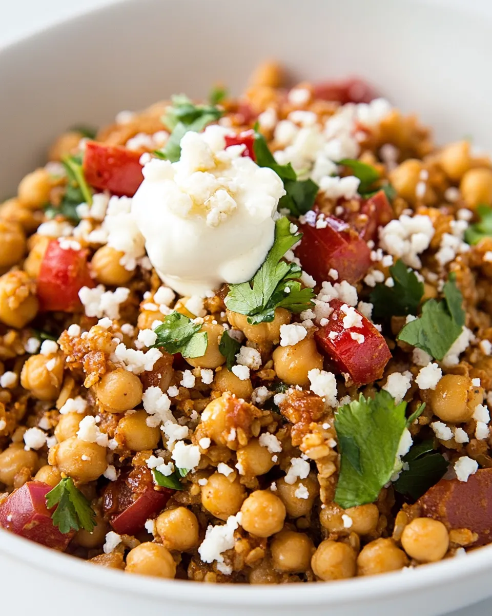 Delicious Chickpea Mediterranean Rice Recipe shot