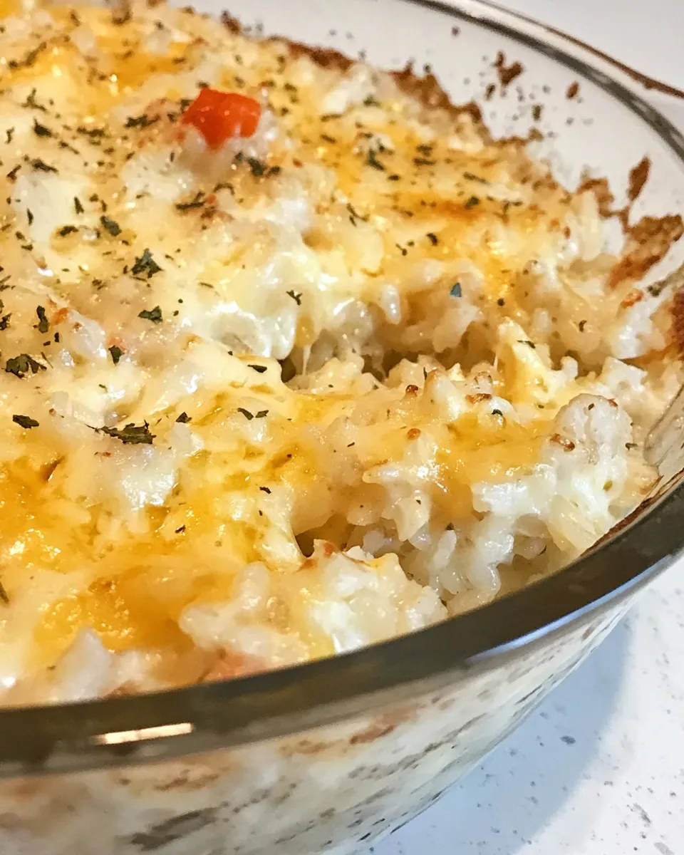 Homemade Chile Cheese Rice recipe photo