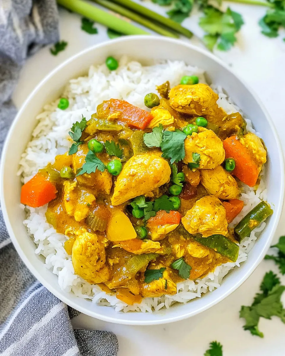 Easy Chinese Chicken Curry recipe photo