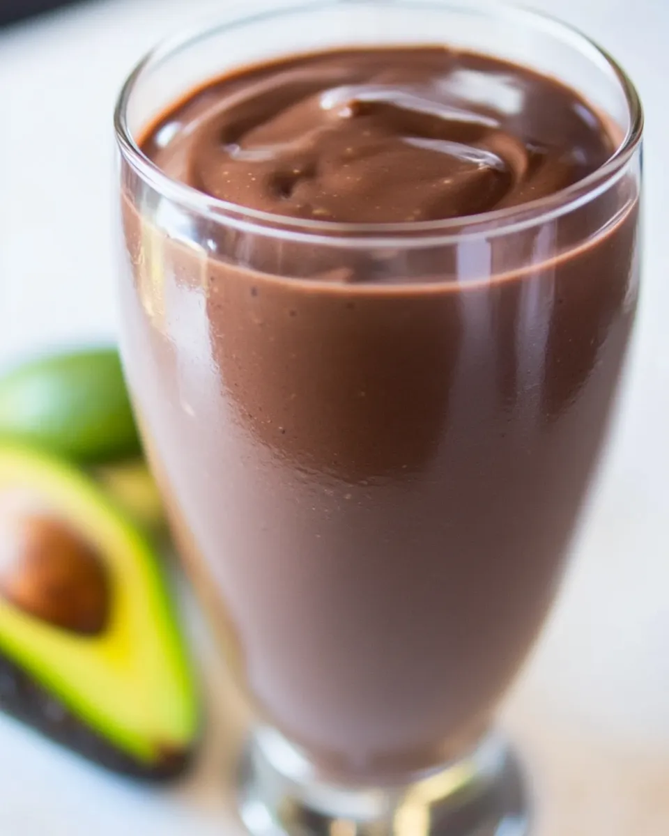 Classic Chocolate Avocado Smoothie image