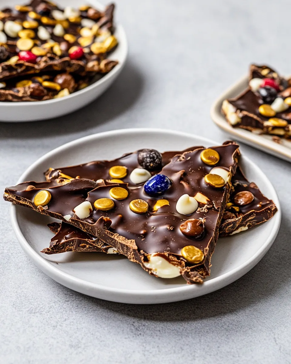 Delicious Chocolate Bark shot