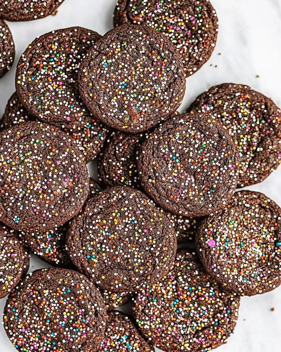 Classic Chocolate Butter Cookies image