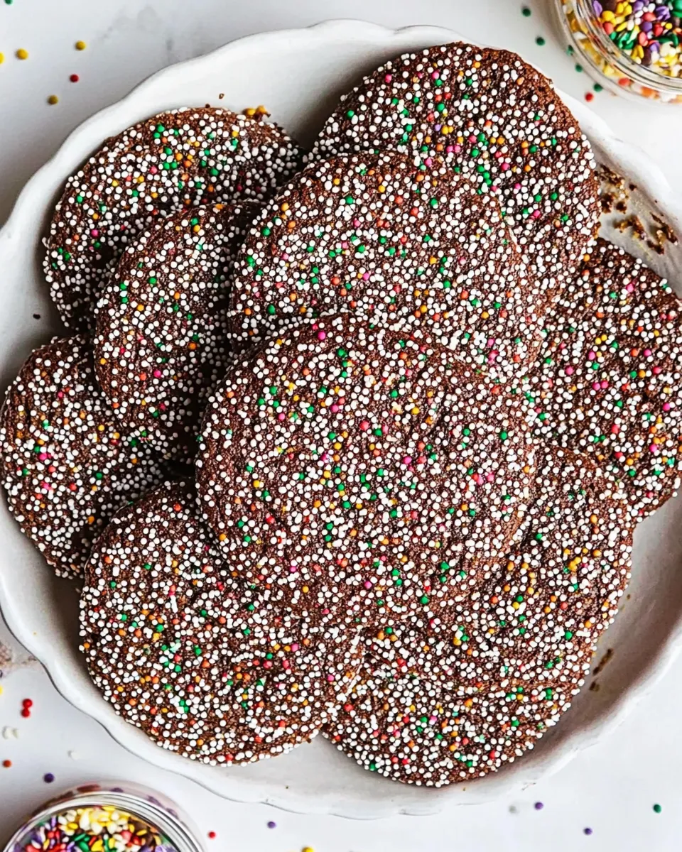 Easy Chocolate Butter Cookies recipe photo