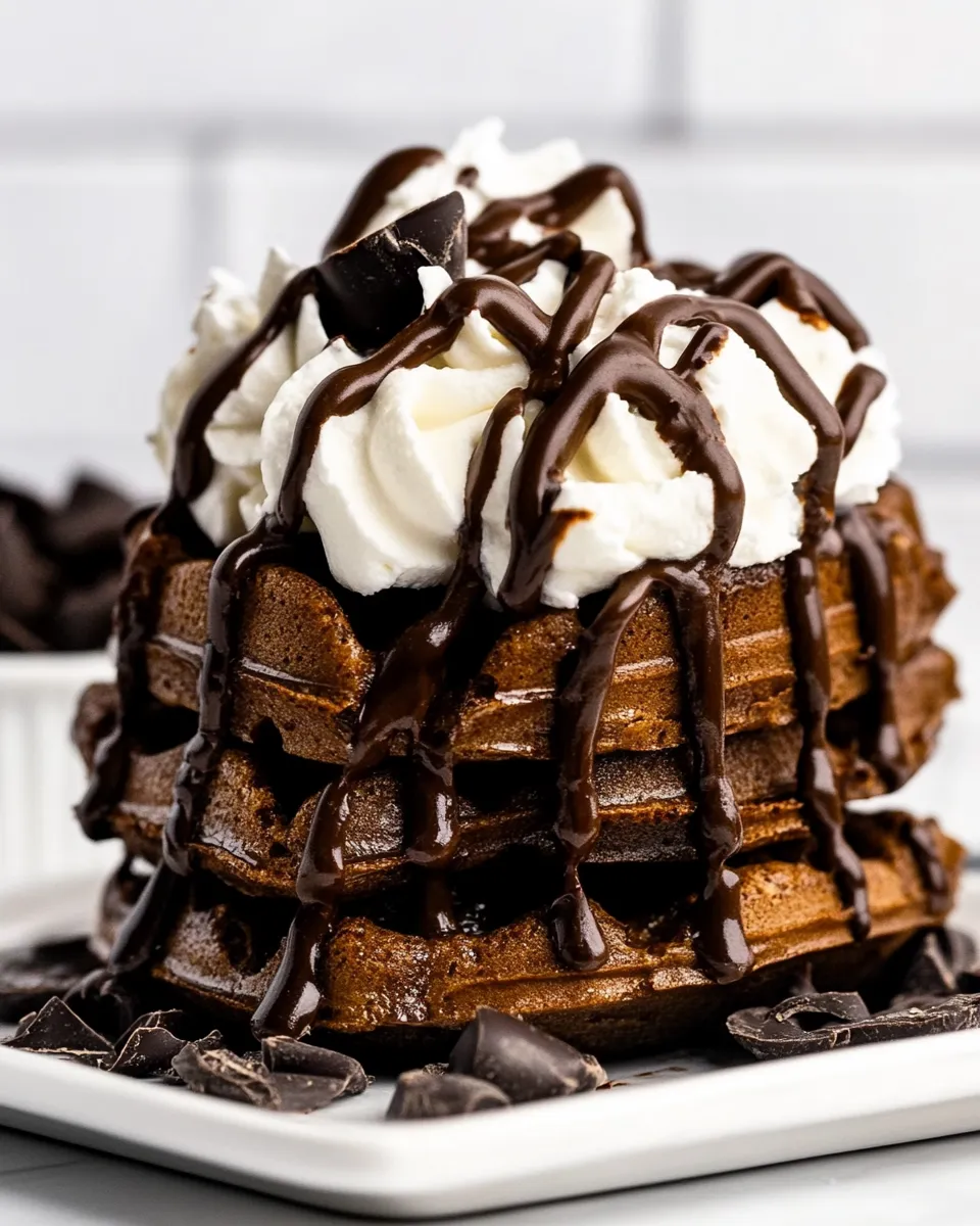 Classic Chocolate Chaffle image