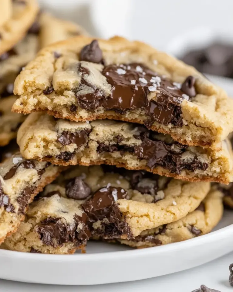 Homemade Chocolate Chip Cookies with Brown Butter and Toffee photo
