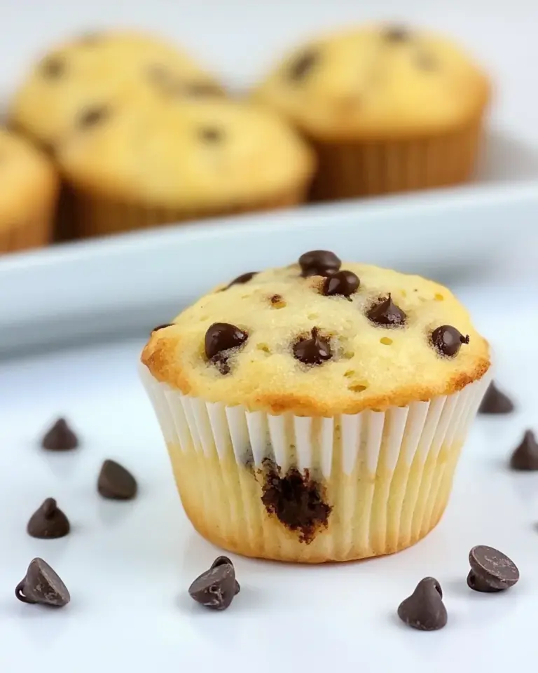 Homemade Chocolate Chip Pancake Muffins photo