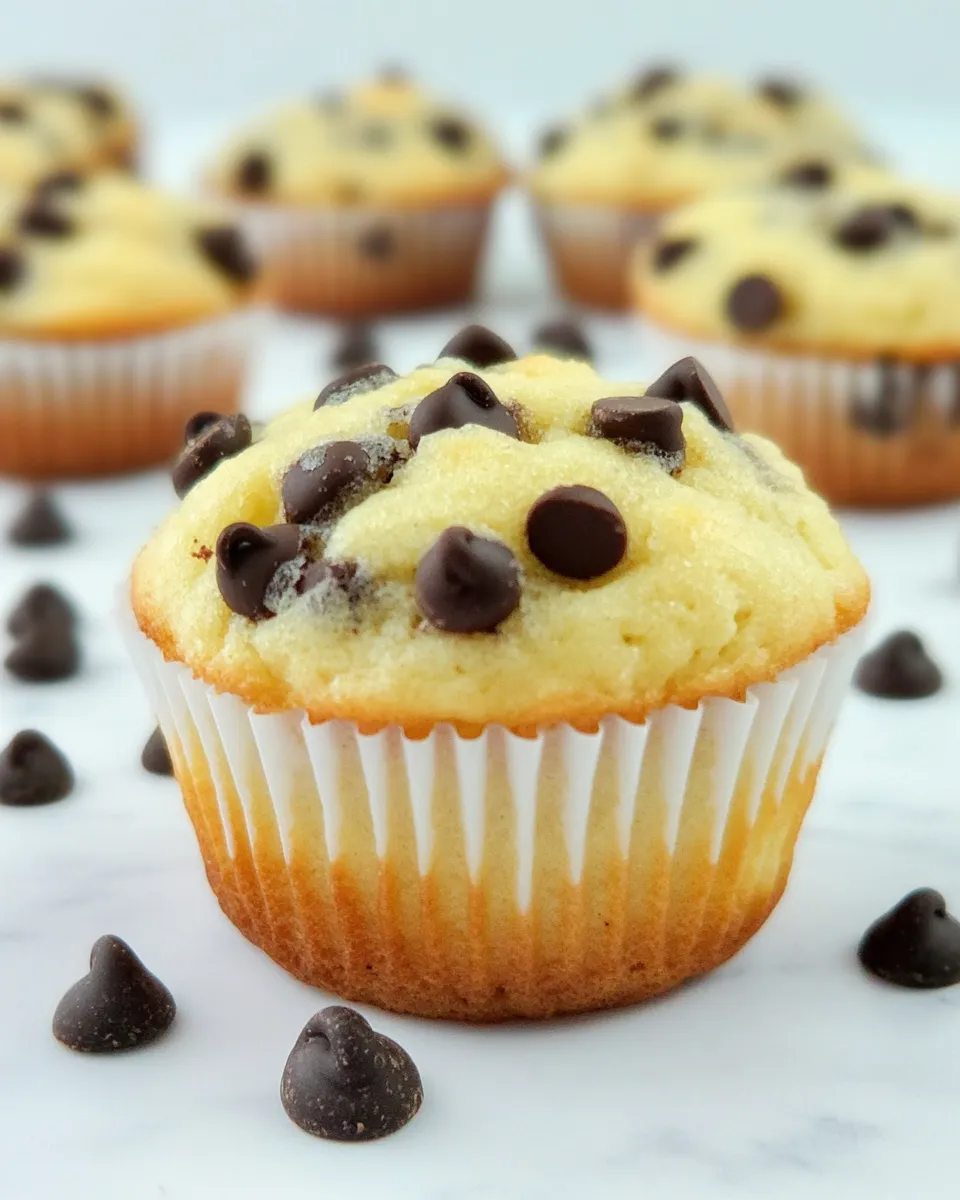 Classic Chocolate Chip Pancake Muffins image
