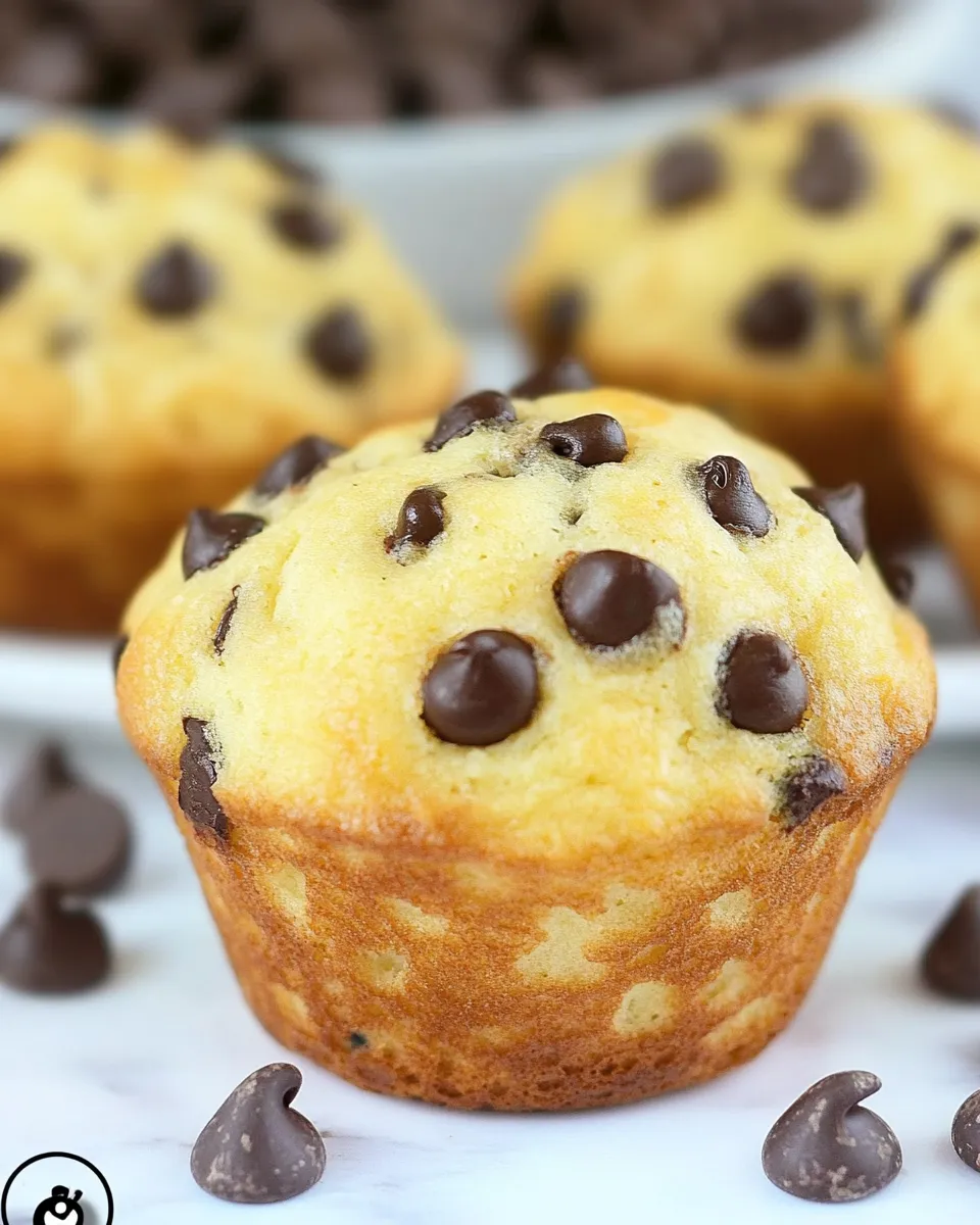 Easy Chocolate Chip Pancake Muffins recipe photo
