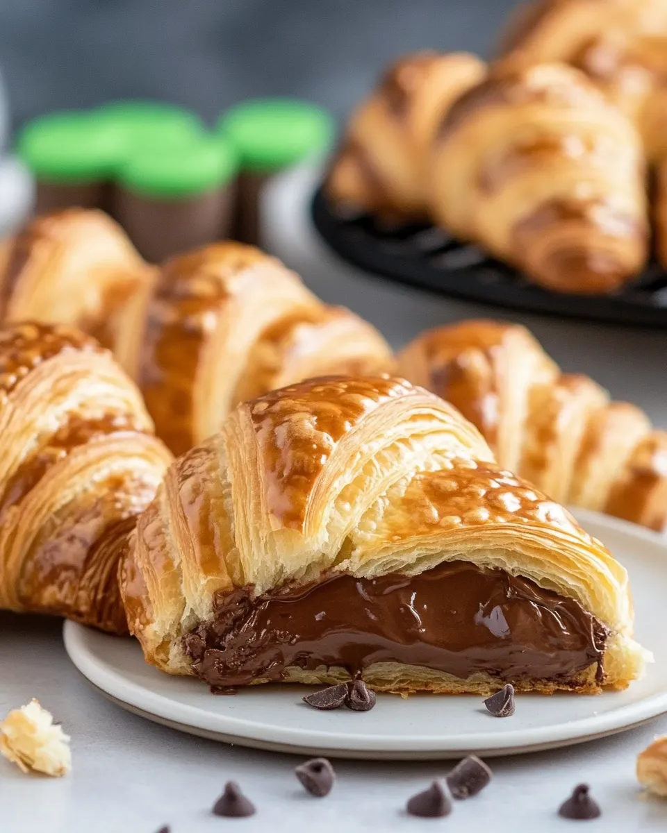 Quick Chocolate Croissant Recipe (Sheet Pan) recipe photo