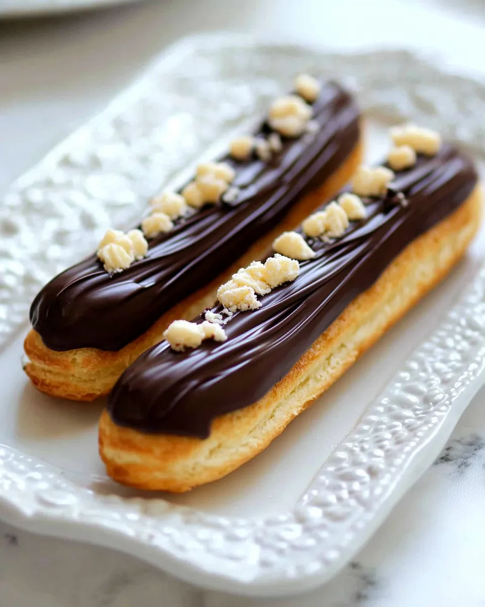 Classic Chocolate Eclairs image