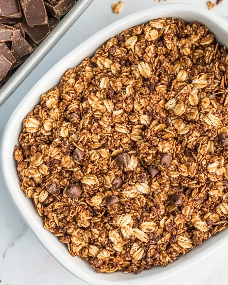 Homemade Chocolate Granola photo