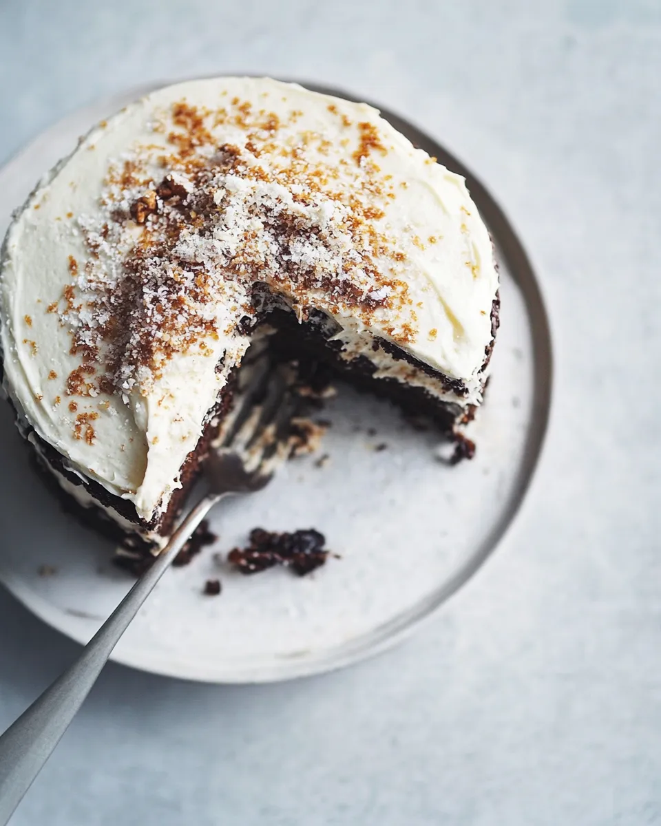 Delicious Chocolate Hazelnut Torte with Salty Date Caramel & Coconut Cream image