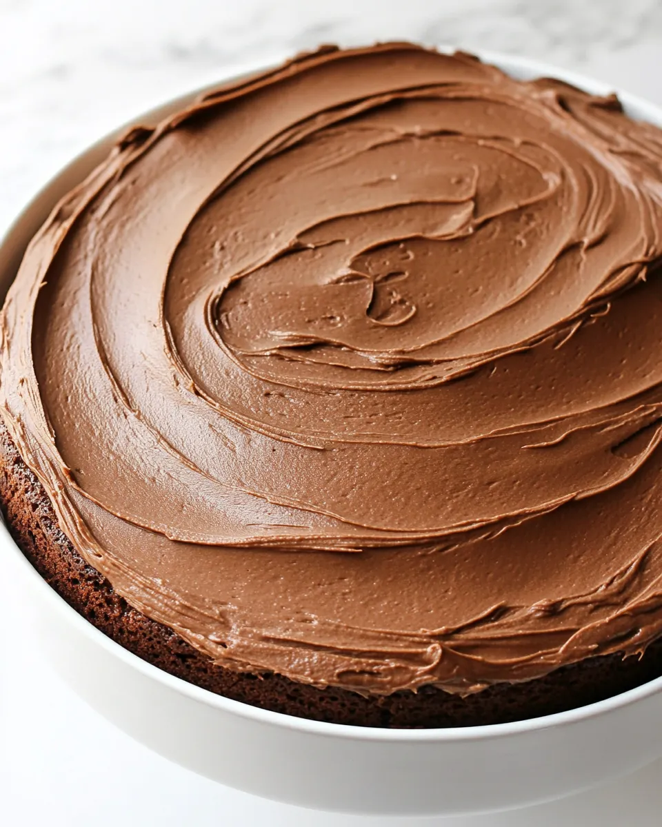 Homemade Chocolate Icing Recipe photo