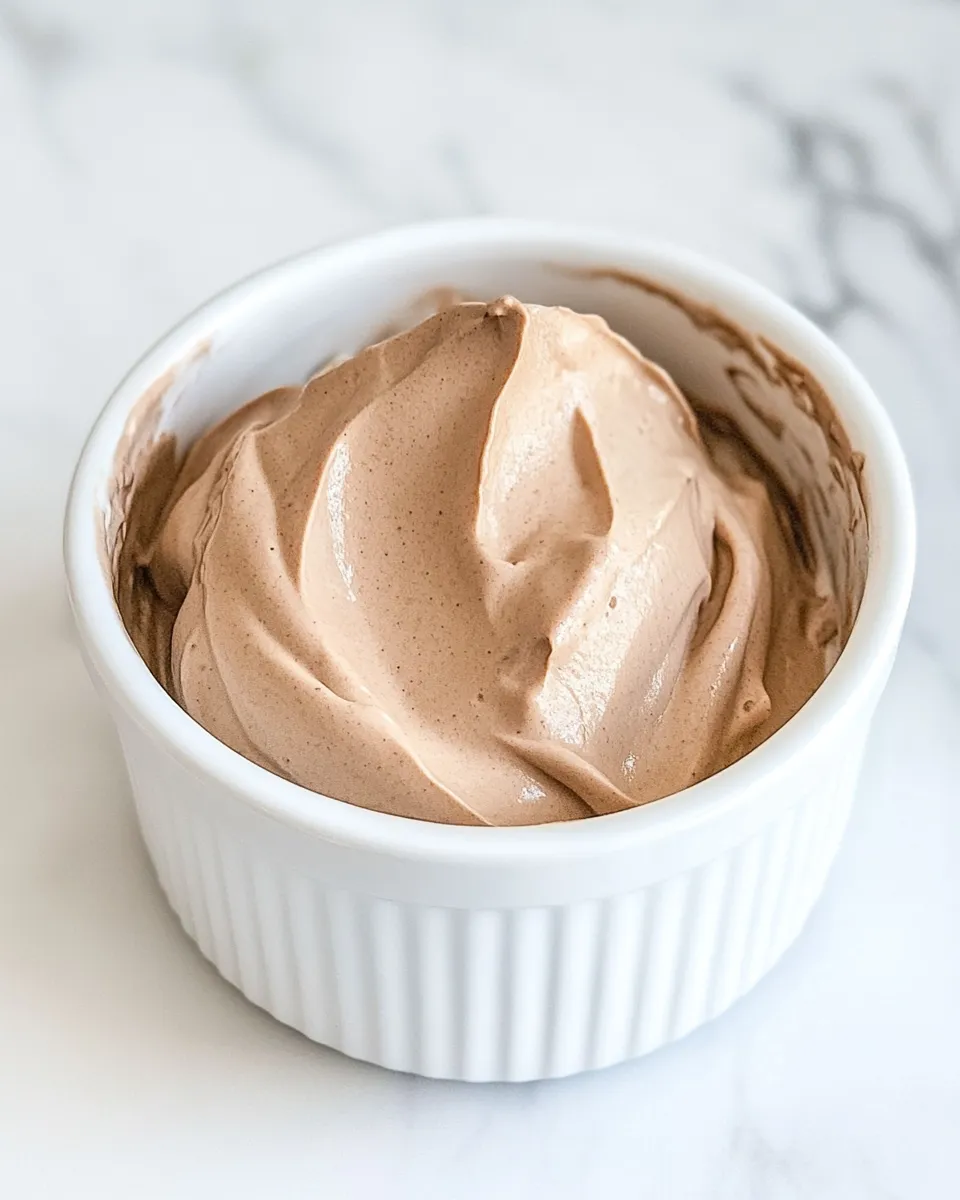 Homemade Chocolate Whipped Cream photo