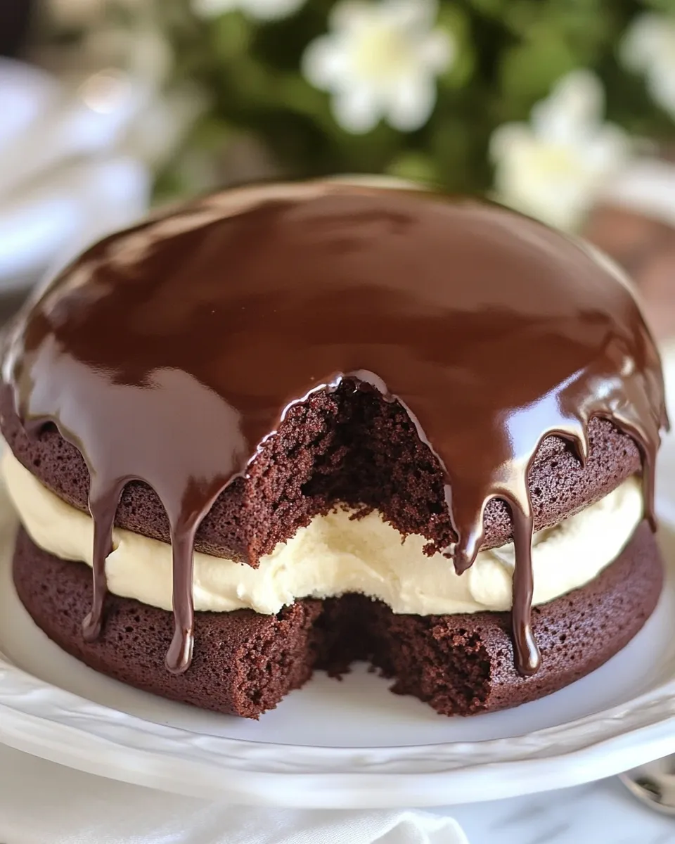 Classic Chocolate Whoopie Pie Cake image