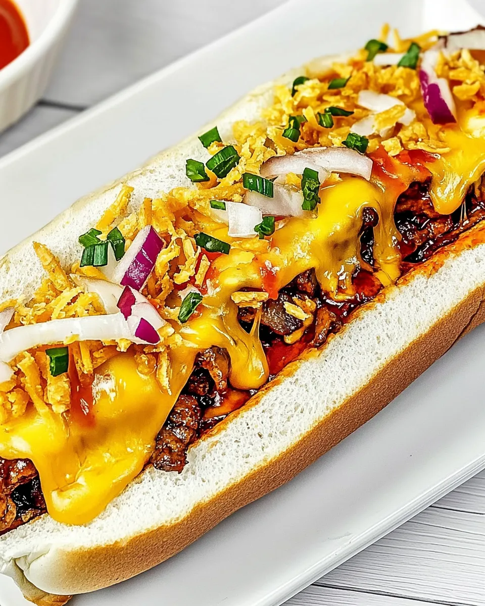 Homemade Chopped Cheese Sandwich photo