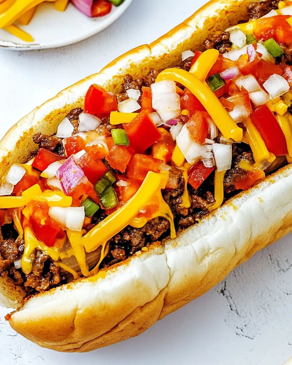 Easy Chopped Cheese Sandwich recipe photo