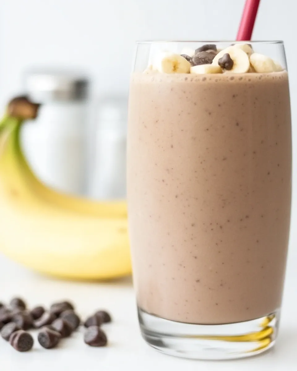 Best Chunky Monkey Protein Smoothie (Vegan!) dish photo