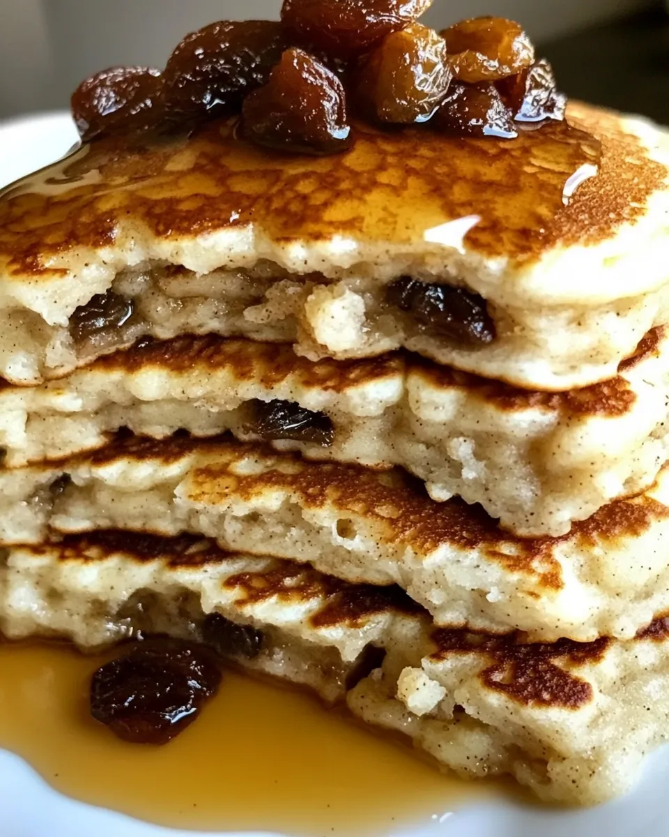 Classic Cinnamon Raisin Pancakes dish photo