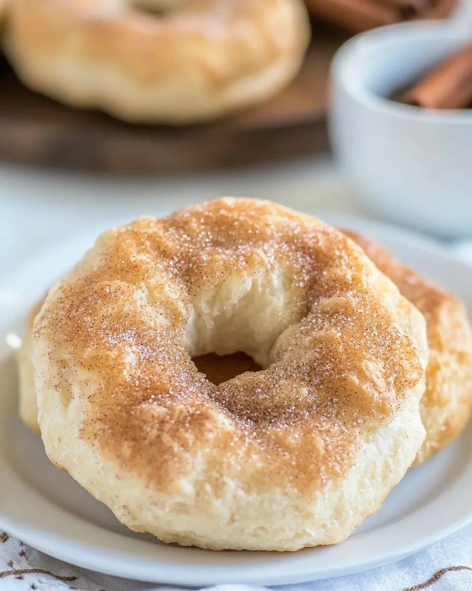 Homemade Cinnamon Sugar Bagels photo
