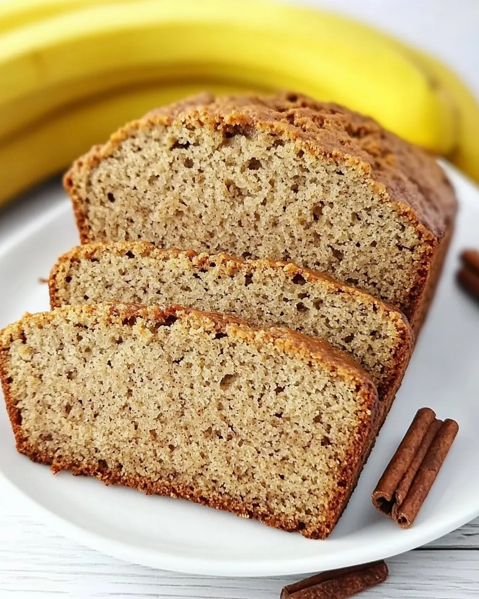 Classic Cinnamon Sugar Banana Bread Recipe image