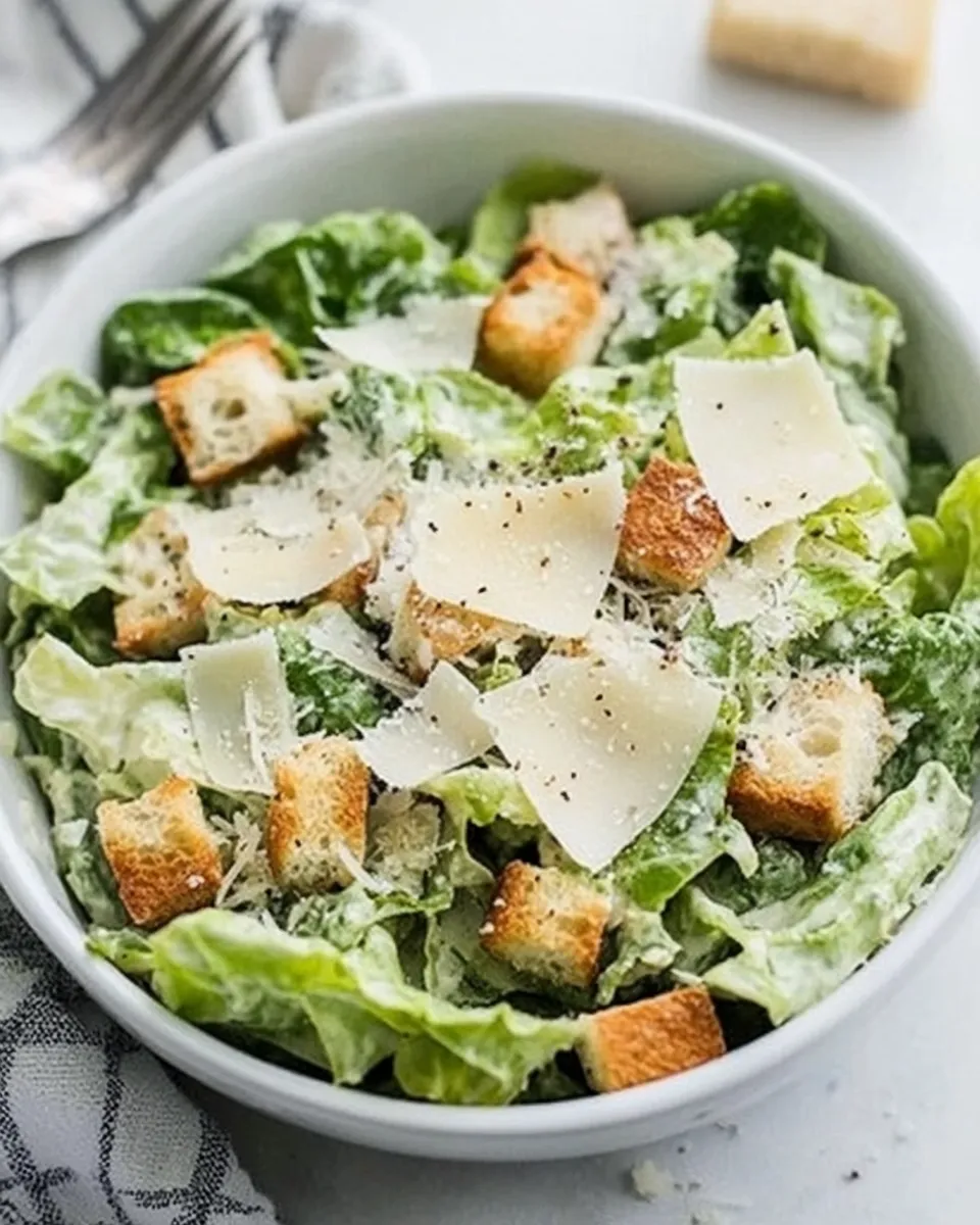 Homemade Classic Caesar Salad photo