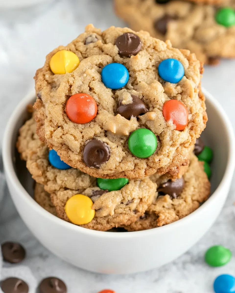 Delicious Classic Monster Cookies image