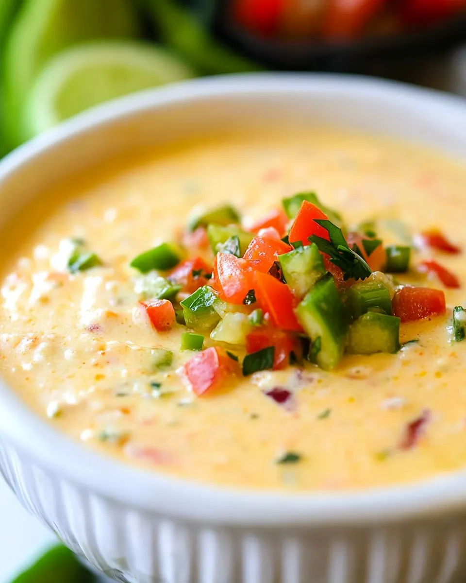 Quick Classic Tex-Mex Queso shot