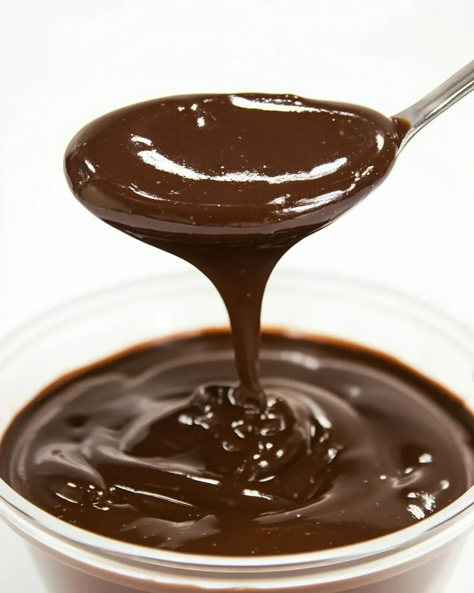 Homemade Clean Eating Hot Fudge photo