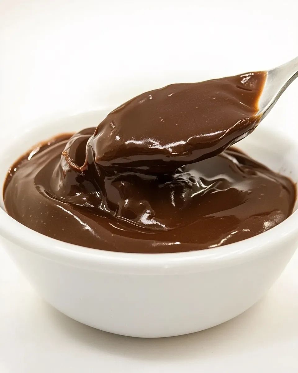 Delicious Clean Eating Hot Fudge shot