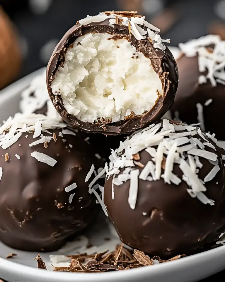 Homemade Coconut Cream Truffles photo
