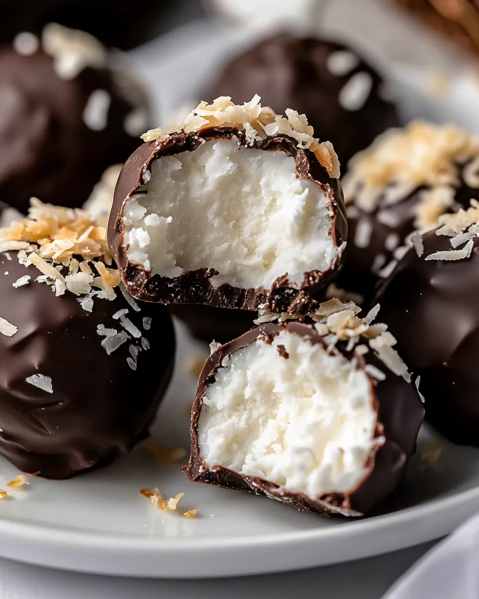 Delicious Coconut Cream Truffles image